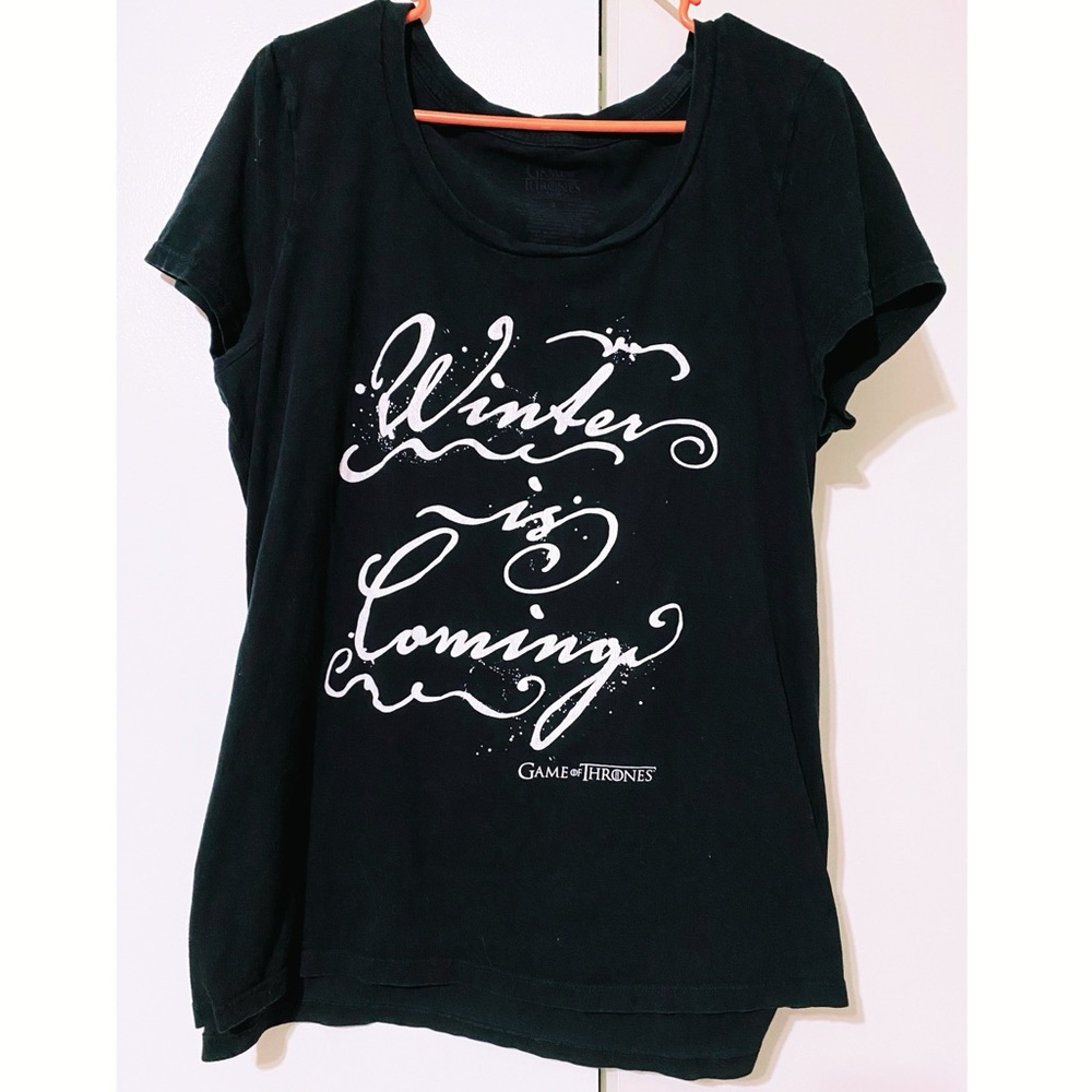 Torrid game of thrones winter is coming shirt
